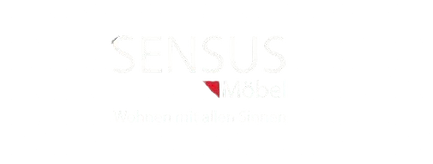 SENSUS Möbel Wohnraumkonzepte Logo, spezialisiert auf moderne Einrichtungslösungen.