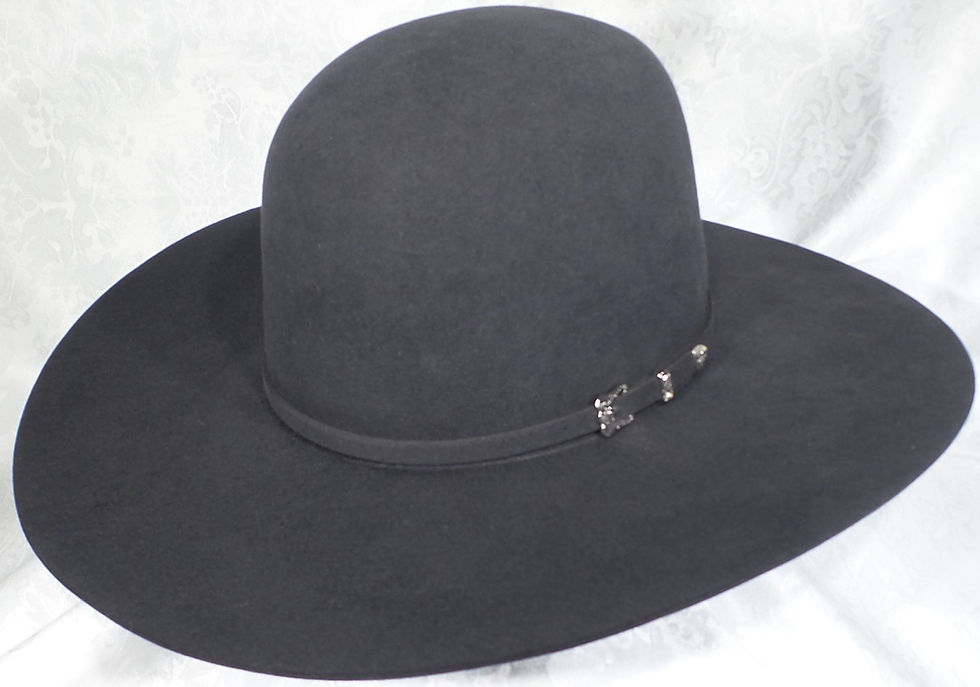 5X Charcoal headsortailshats