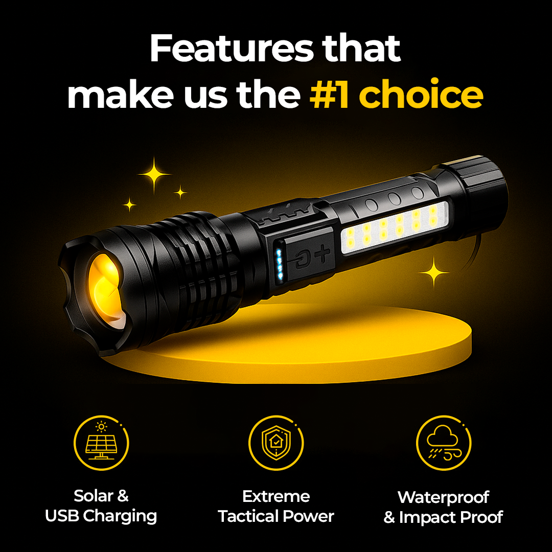 Titanium Laser Pro Flashlight