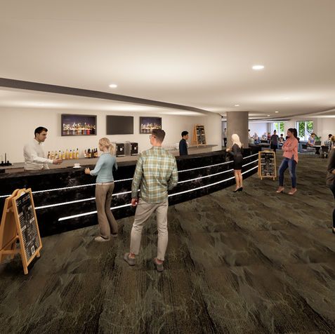 Commerical building bar