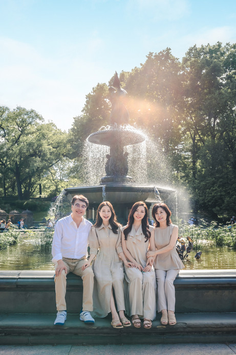 New York Family Photo Studio Central Park 아옳이 김민영 뉴욕스냅