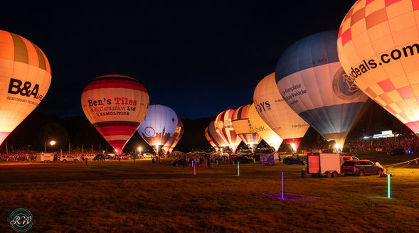 Hot air balloons at Bristol Balloon Fiesta 