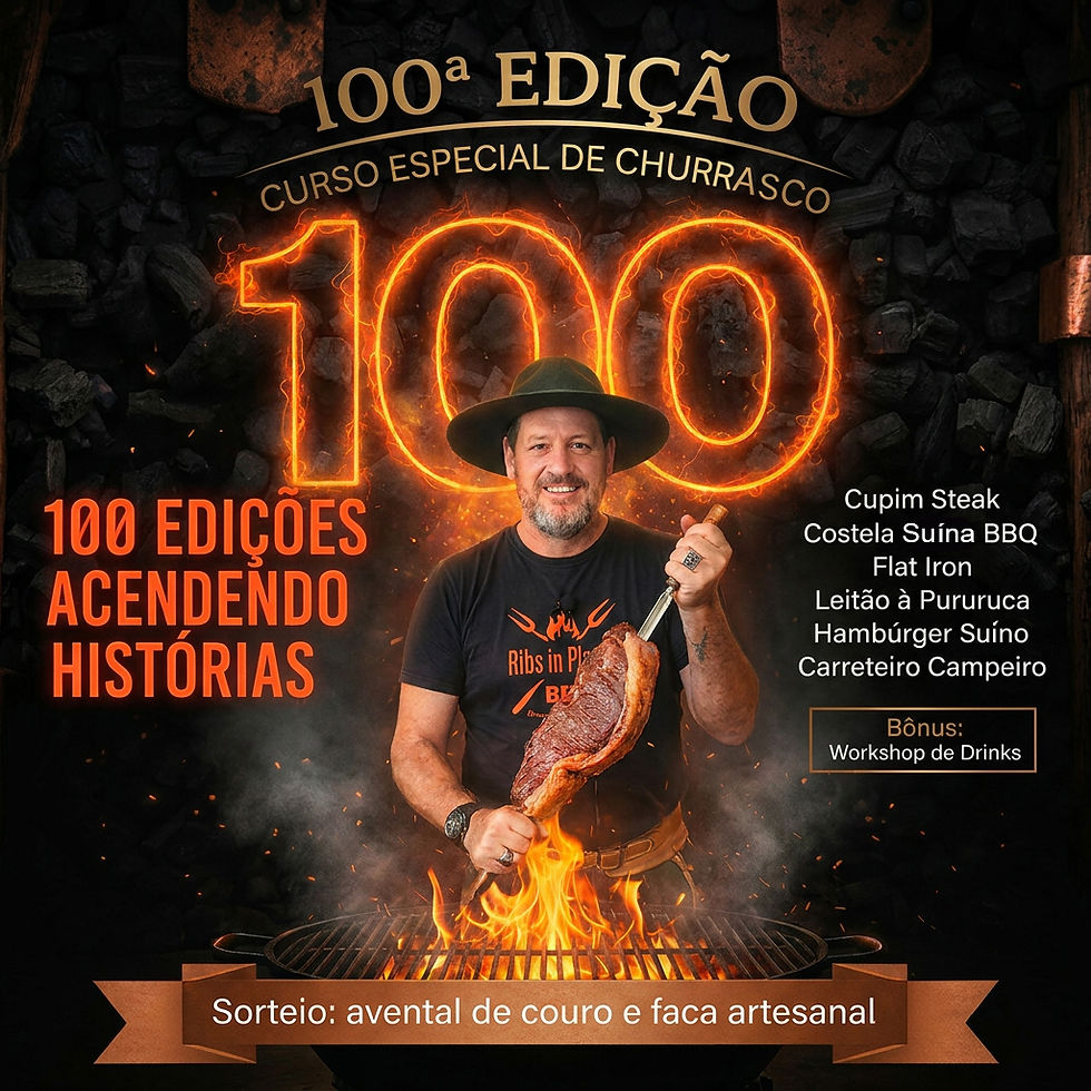 100° CURSO ESPECIAL DE CHURRASCO! COMEMORAÇÃO DE 100 EDIÇÕES