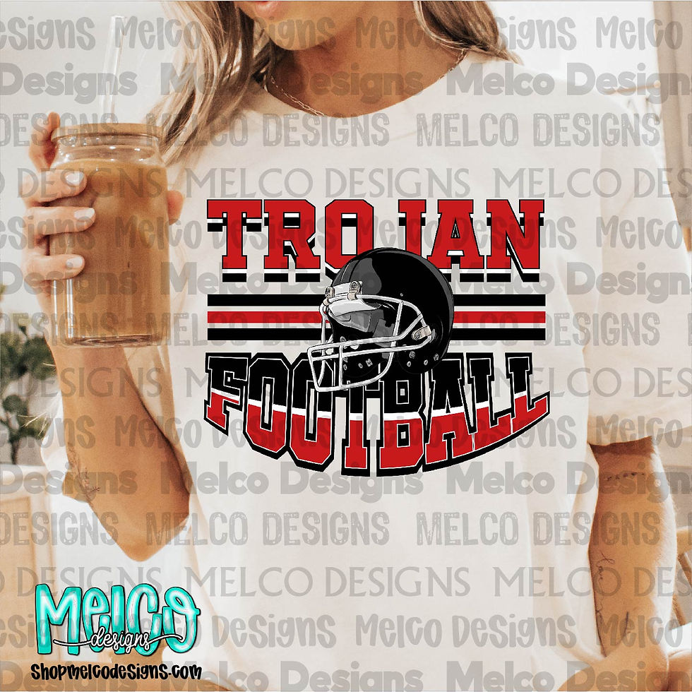 West Marion Trojans {Design 2584}
