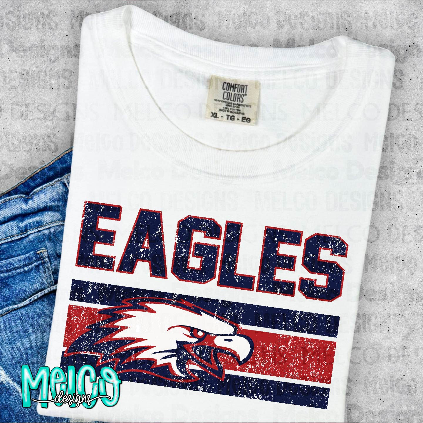 East Marion Eagles {Design 2515}
