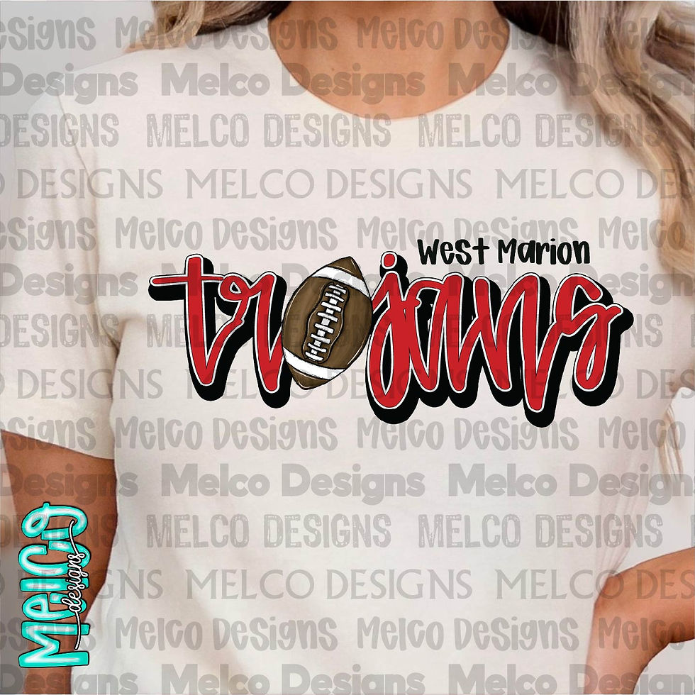 West Marion Trojans {Designs 2999}