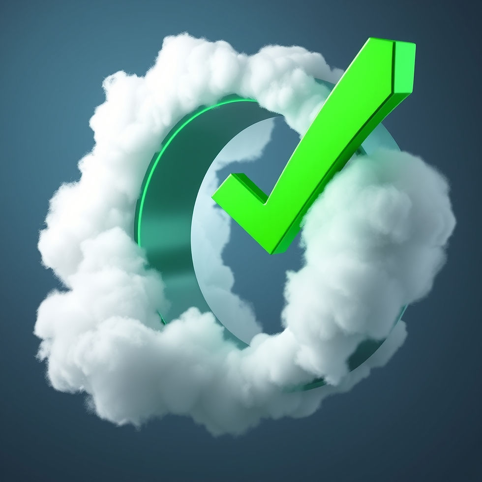 large number 0 in a virtual cloud with a large green checkmark.jpg