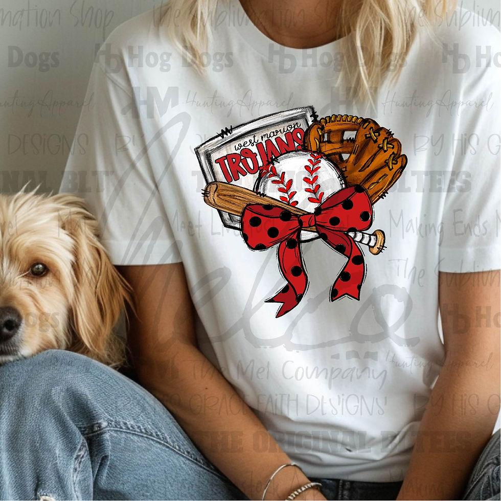 West Marion Trojans {Design 2523}