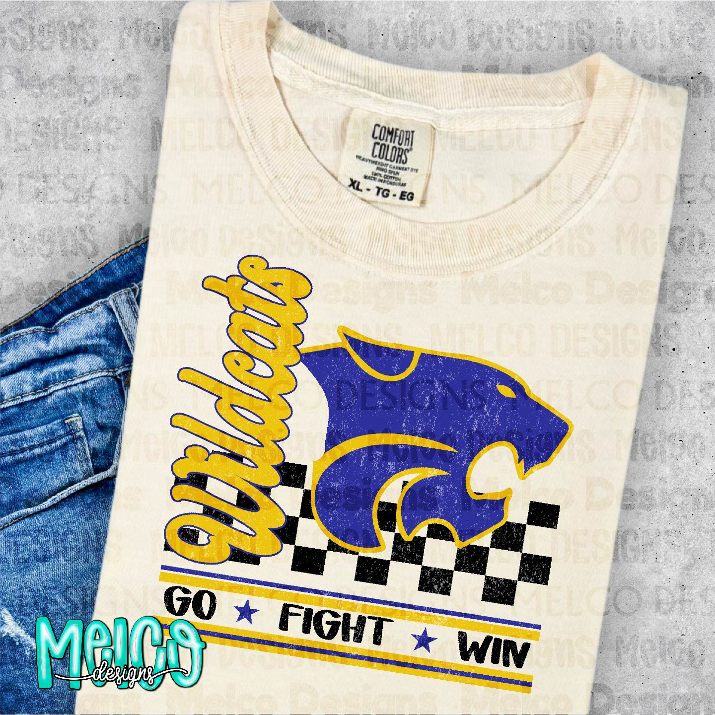 Columbia Wildcats {Design 2567}