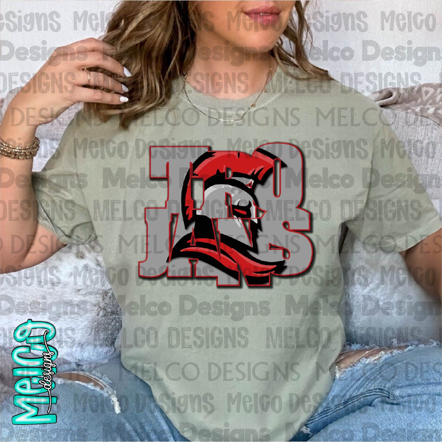 West Marion Trojans {Designs 2509}