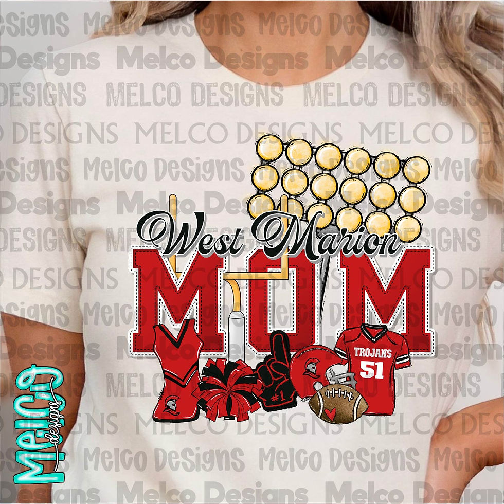 West Marion Trojans {Designs 3071}