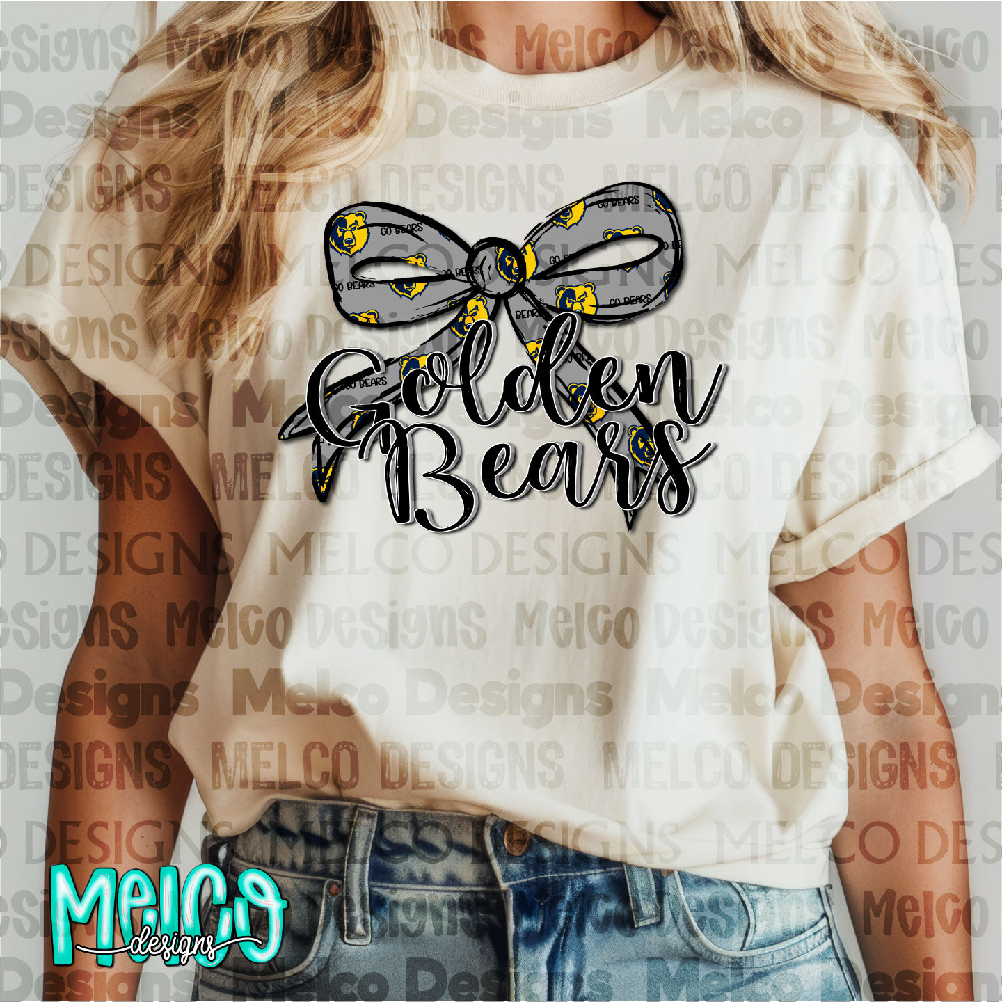 New Hebron Golden Bears {Design 2508}