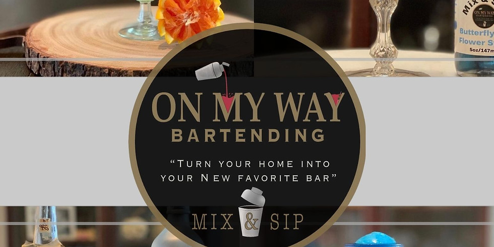 Mix&Sip Champagne Wishes and Cocktail Dreams Mixology Class