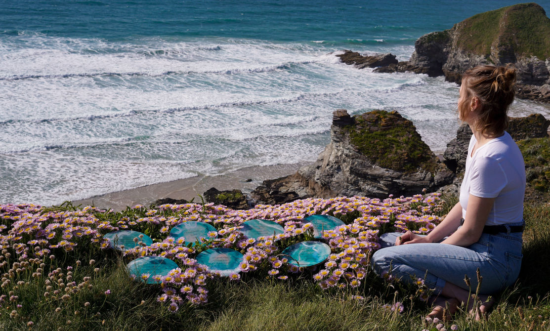 Under the Zee - Abstract Ocean Art in Cornwall, UK