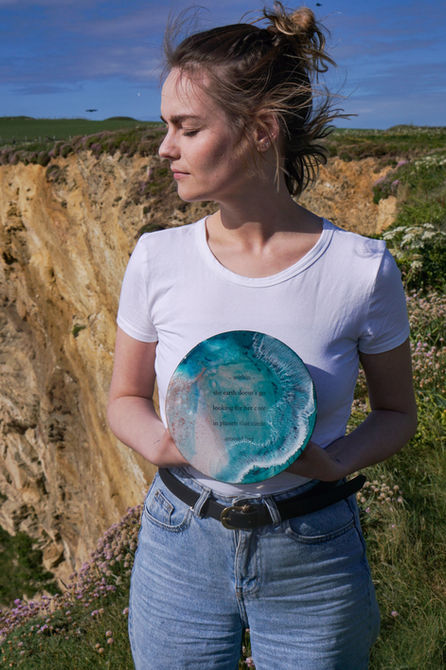 Under the Zee - Abstract Ocean Art in Cornwall, UK