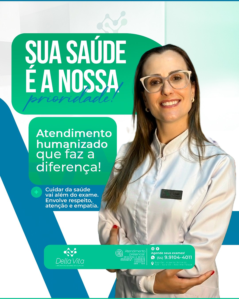 Atendimento humanizado faz a diferença no Laboratório Della Vita