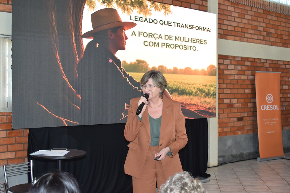Teodora Lütkemeyer representa Não-Me-Toque em evento que reúne 135 mulheres do agro gaúcho