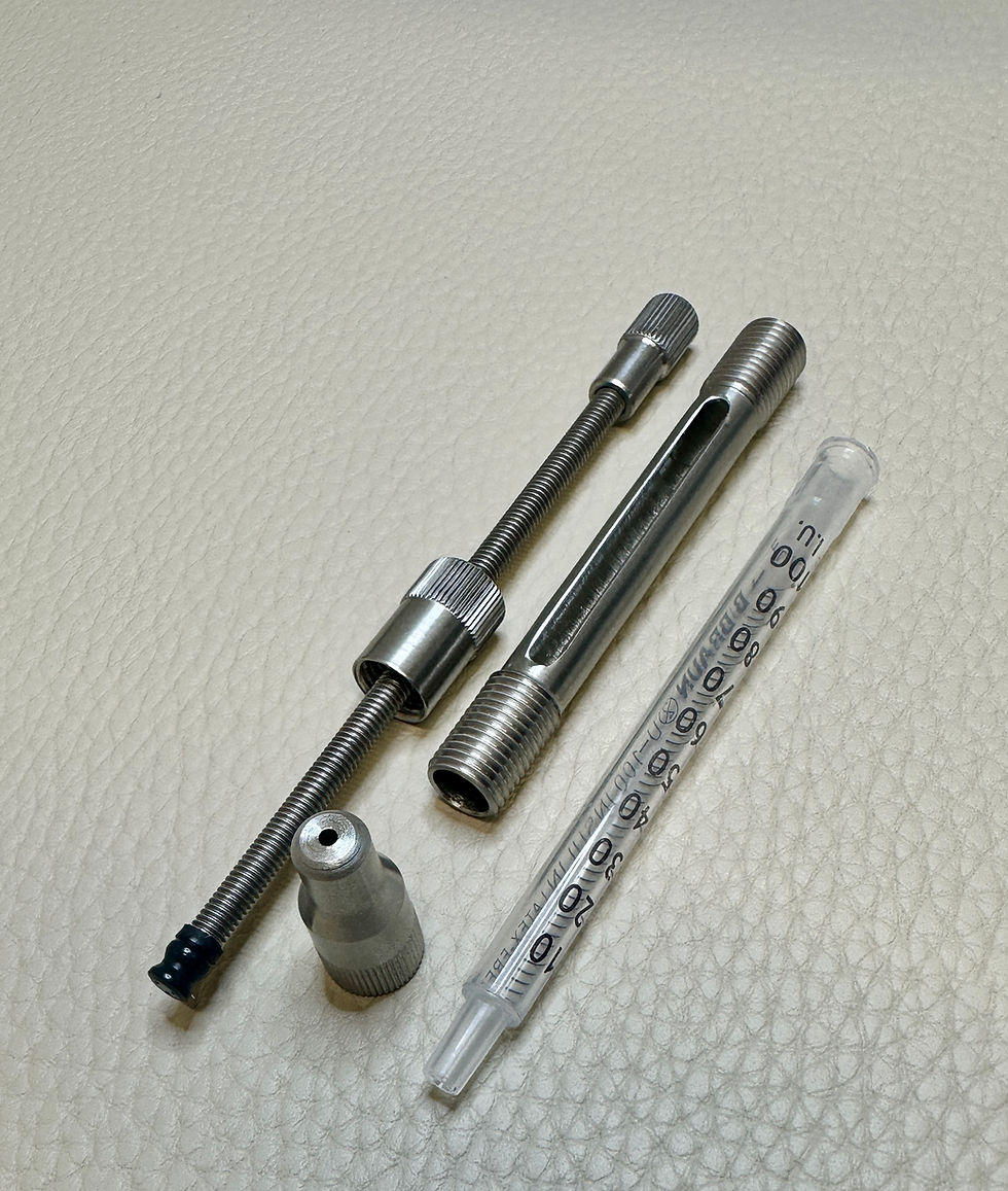 Miniatura: Strumento inseminazione api regine modello standard SCHLEY 1.02