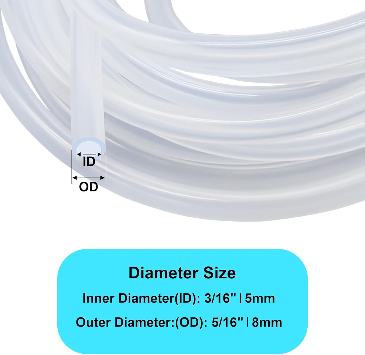 Tubo collegamento bombola CO2 strumento inseminazione api regine