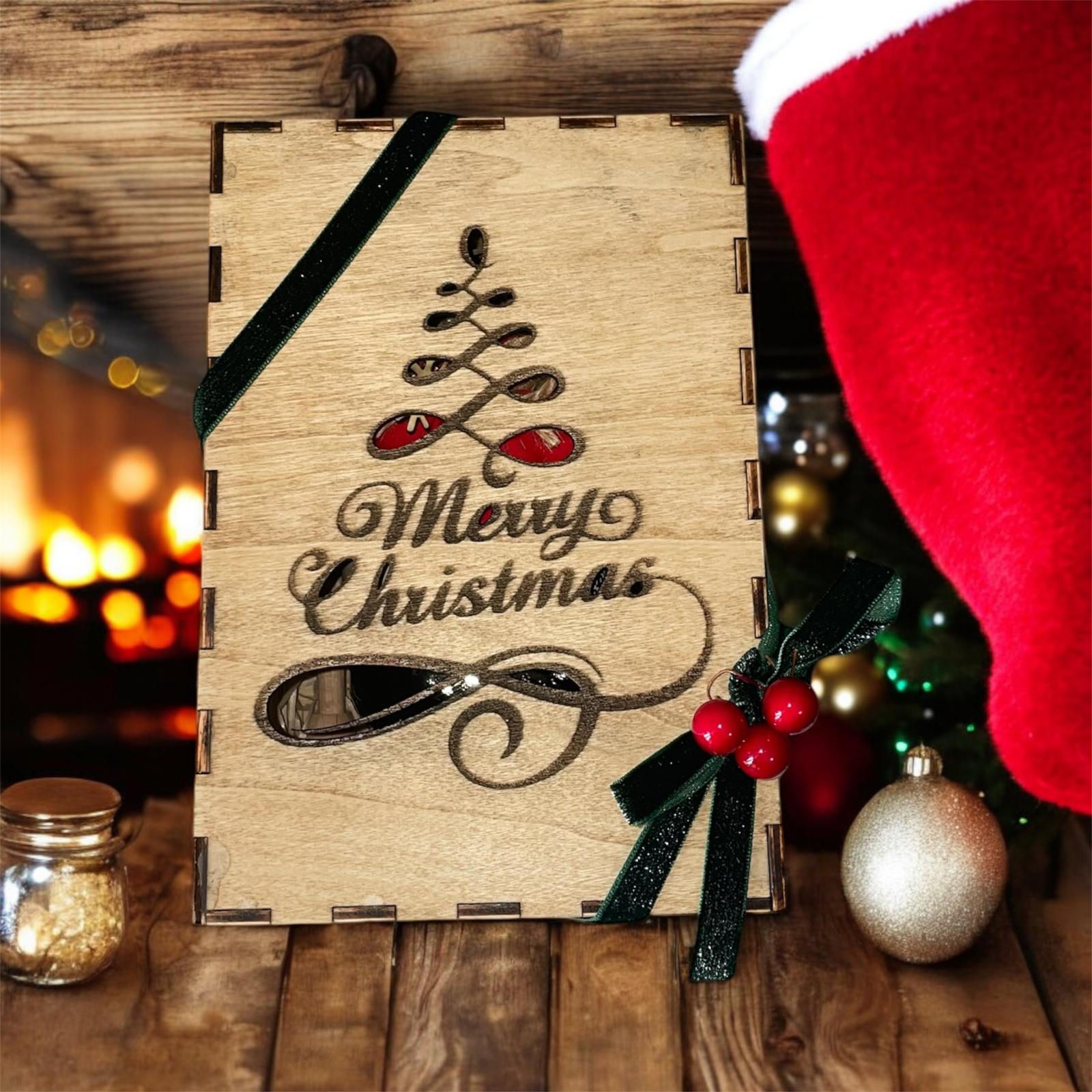 Cassetta regalo personalizzata con incisione laser