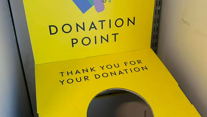 Hygiene Bank Donation Point