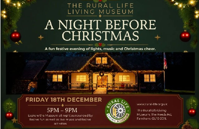Tilford Rural Life Museum hosts A Night Before Christmas