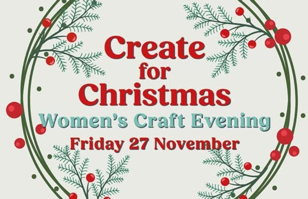 This lovely Create For Christmas event for women is back for its third year