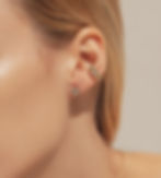 14K gold diamond earrings model