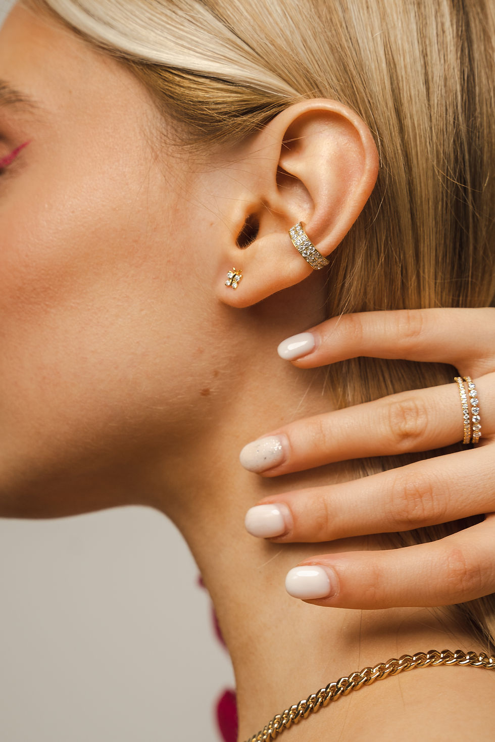 Thumbnail: BLOOMTINE | Enchanting Flutterfly™ 14K Gold Vermeil Butterfly Studs | The Perfect Gift