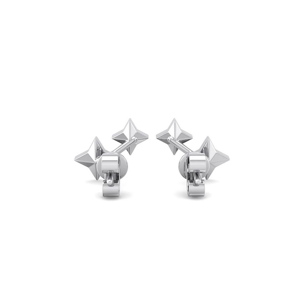 Miniature : BLOOMTINE | Sterling Silver Shooting Star Climber Studs | The Perfect Gift Earrings