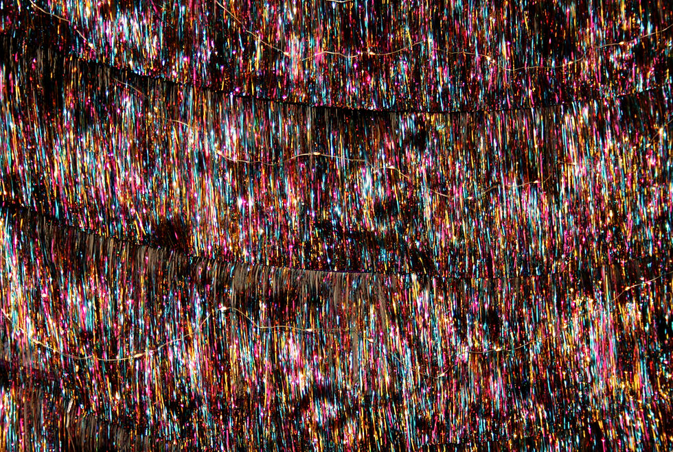 Shimmer curtain backgroun