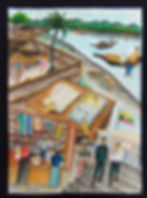 Illustration of Mohammed Sayod's imagined future. 2026 © Aziz Khan