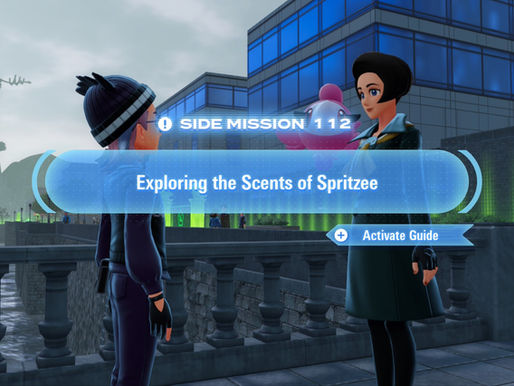 Pokemon Legends: Z-A Guide "Side Mission 112 - Exploring the Scents of Spritzee"