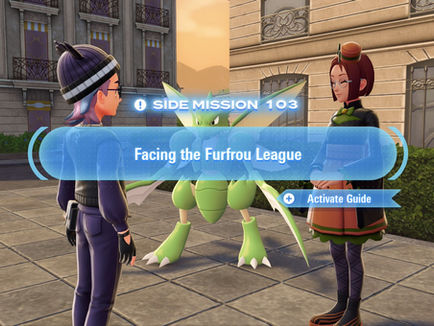 Pokemon Legends: Z-A Guide "Side Mission 102 - A Chilling Challenge"