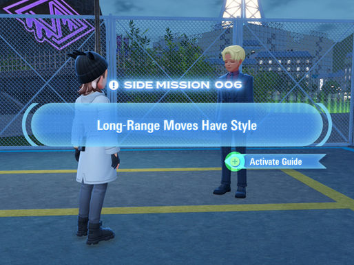 Pokemon Legends: Z-A Guide "Side Mission 006 - Long-Range Moves Have Style"