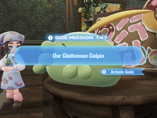 Pokemon Legends: Z-A Mega Dimensions DLC Guide - "Side Mission 147 - Our Gluttonous Gulpin"
