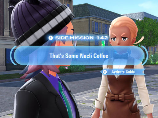 Pokemon Legends: Z-A Mega Dimensions DLC Guide - "Side Mission 142 - That's Some Nacli Coffee"