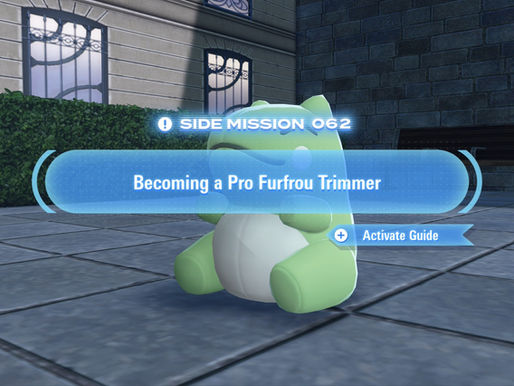 Pokemon Legends: Z-A Guide "Side Mission 062 - Becoming a Pro Furfrou Trimmer"