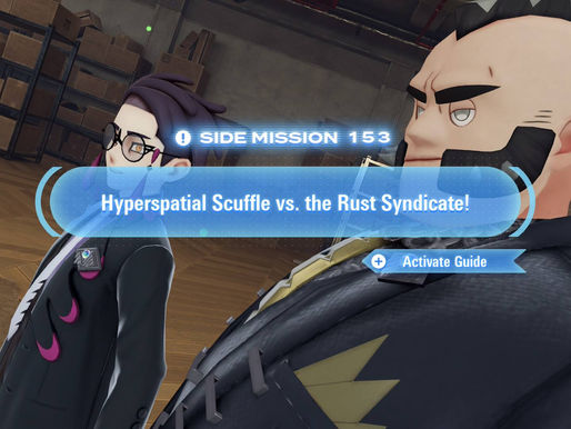 Pokemon Legends: Z-A Mega Dimensions DLC Guide - "Side Mission 153 - Hyperspatial Scuffle vs. the Rust Syndicate!"