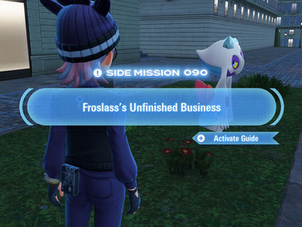 Pokemon Legends: Z-A Guide "Side Mission 090 - Froslass's Unfinished Business"