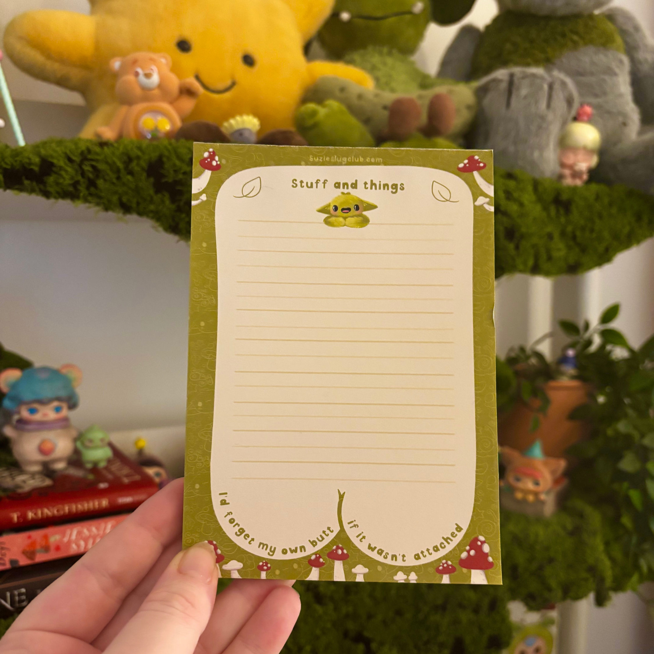 Stuff & Things Notepad and Redonkulous Sticky Note set
