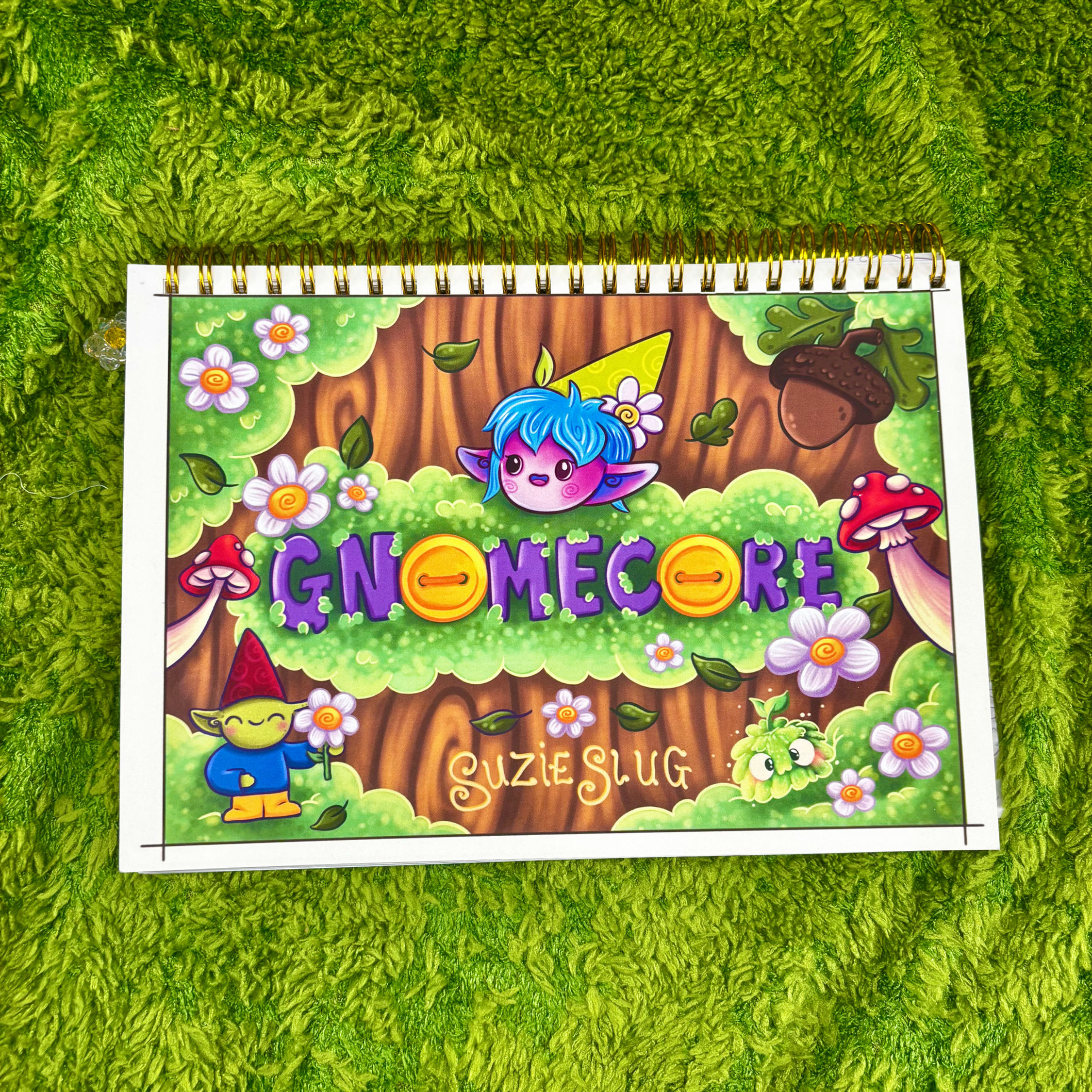 (Preorder) Gnomecore A5 Colouring Book - SPIRAL BOUND