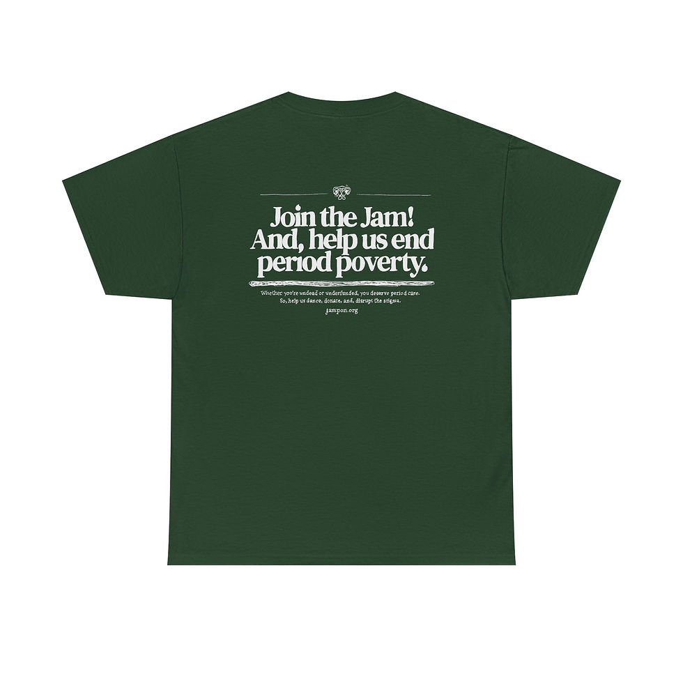 Thumbnail: Dark Edition: Costume Jammin Unisex Cotton Tee - White Font