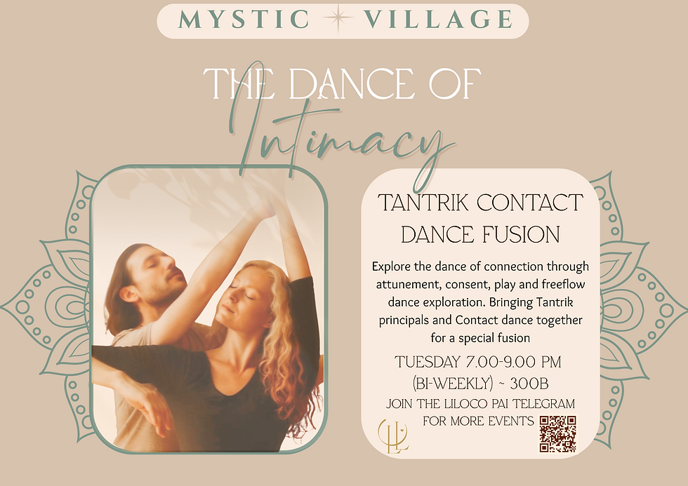 The Dance of Intimacy - Tantrik Contact Dance Fusion