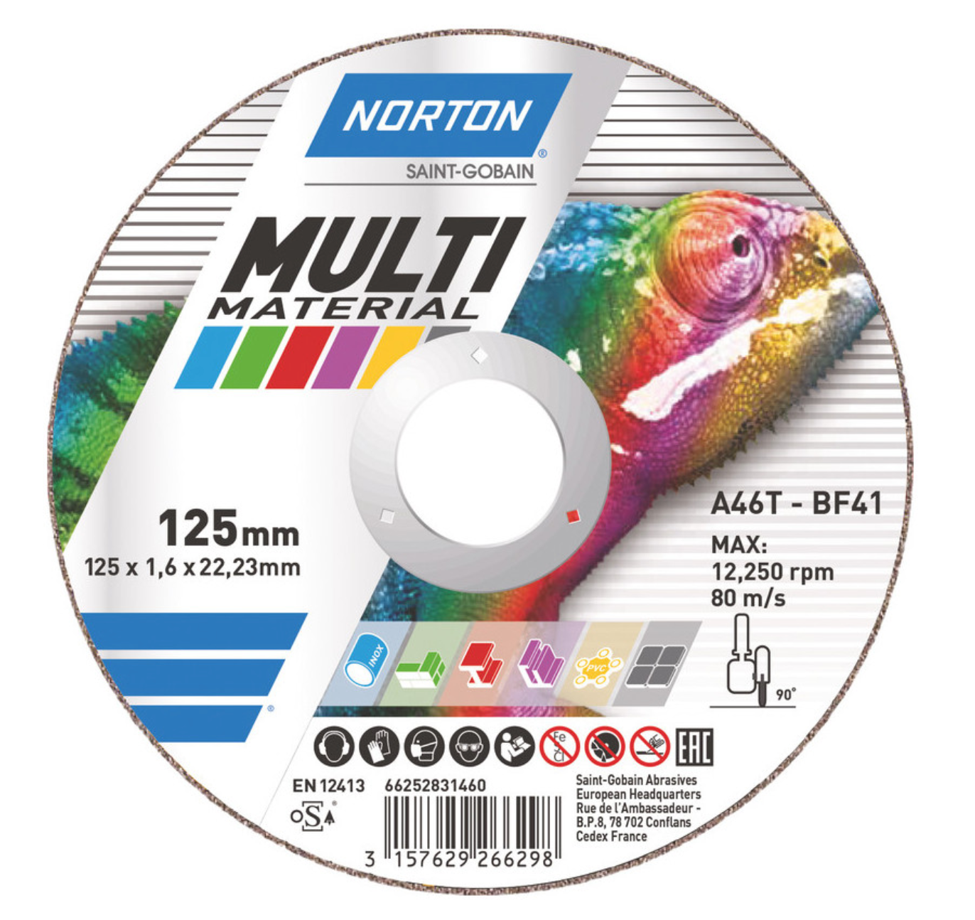 Norton Multi-Material отрезной круг для всех материалов