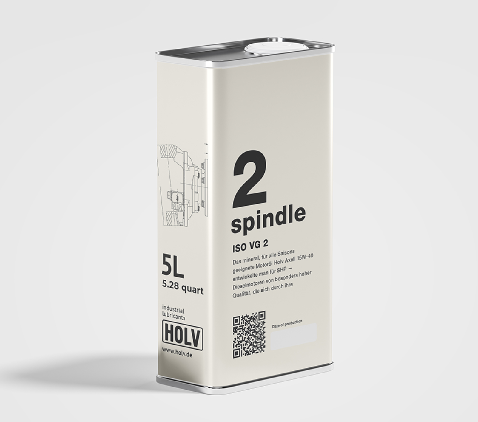 Holv Spindle 2, масло шпиндельное ISO VG 2