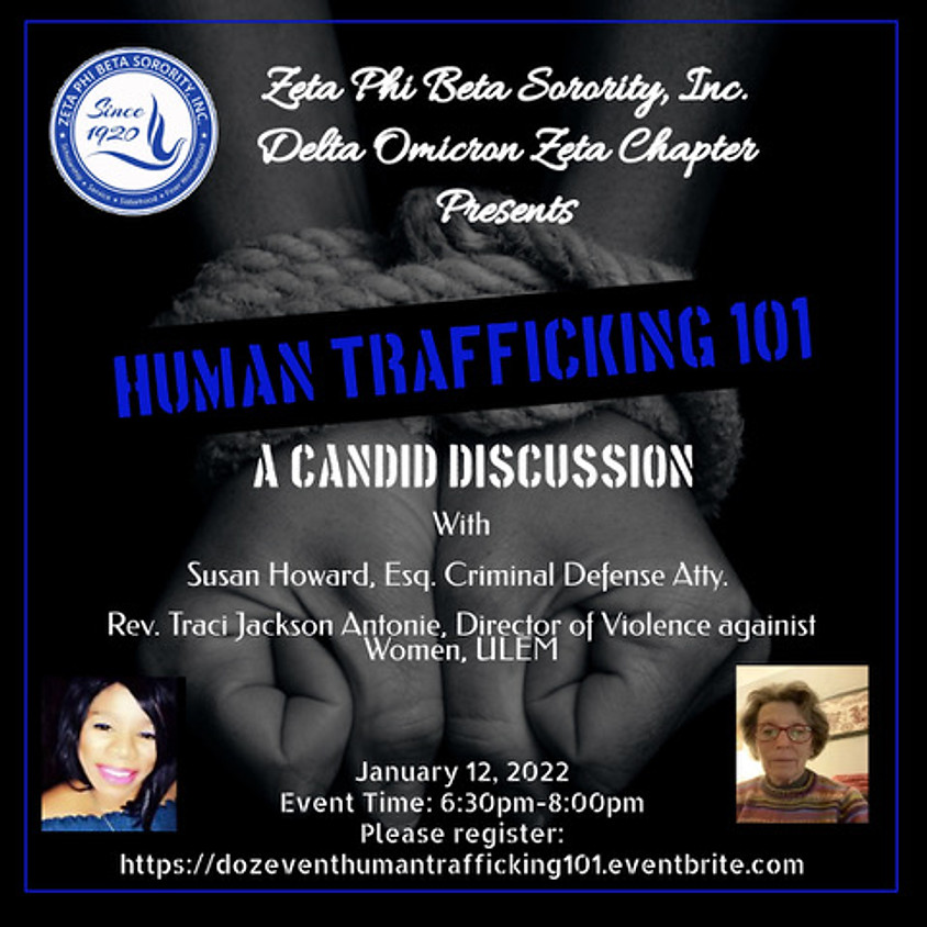 Human Trafficking 101: A Candid Discussion