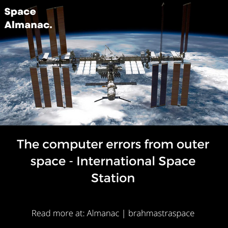 The computer errors from outer space