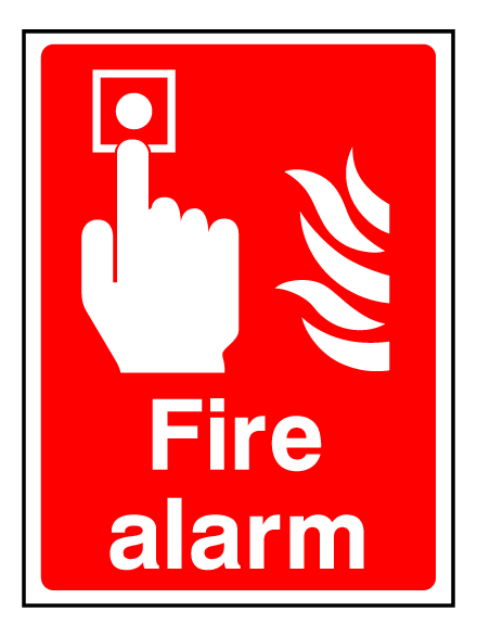 Fire Alarm Sign
