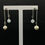 Thumbnail: Aquamarine and Freshwater Pearl Earrings